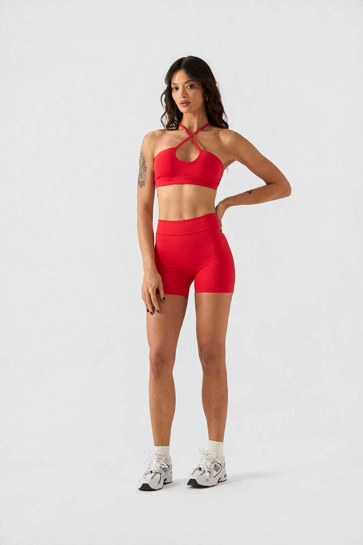 Short Rise Vermelho