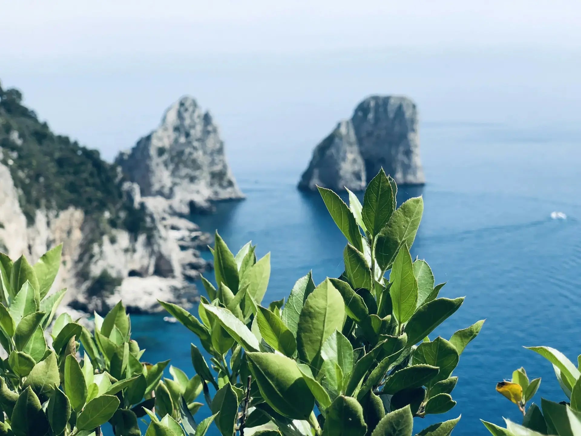 Capri, na Itália